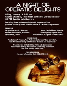 A Night of Operatic Delights flier