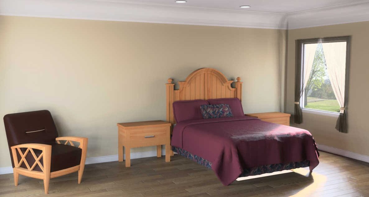 Bedroom Light Study