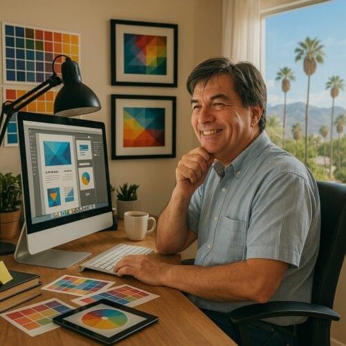 KSL Graphics happy KSL Making Creative Web Design for Campaigns & Businesses in Palm Springs